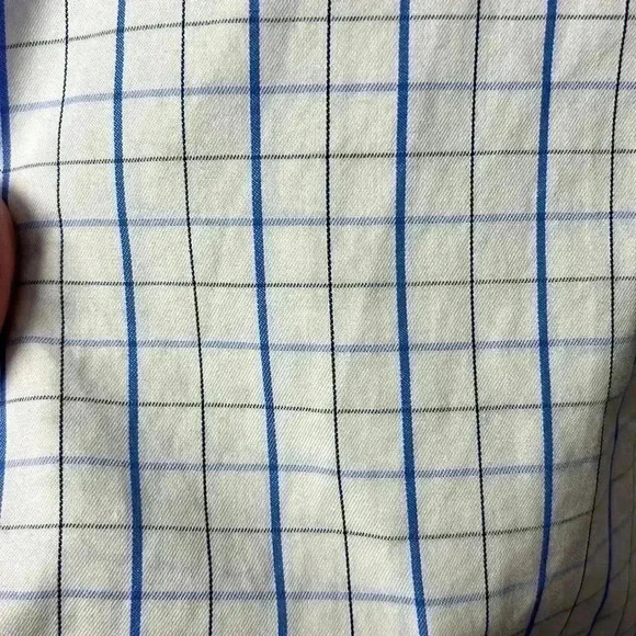 Chaps Classic Fit Twill Wrinkle Free Button Down Shirt Size Large - Picture 7 of 8